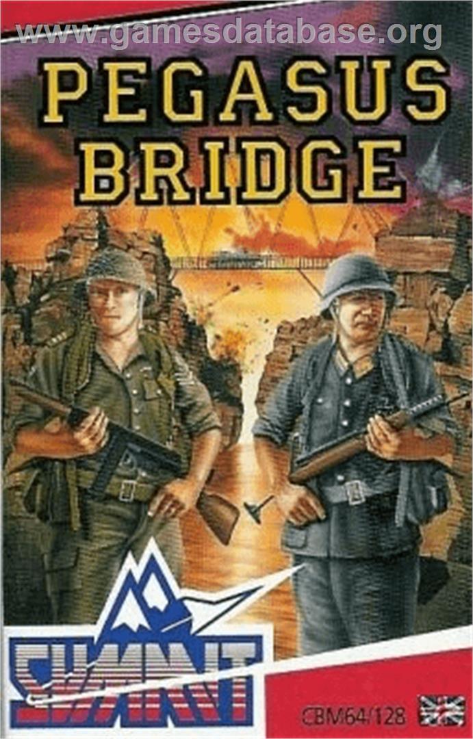 Pegasus Bridge - Commodore 64 - Artwork - Box