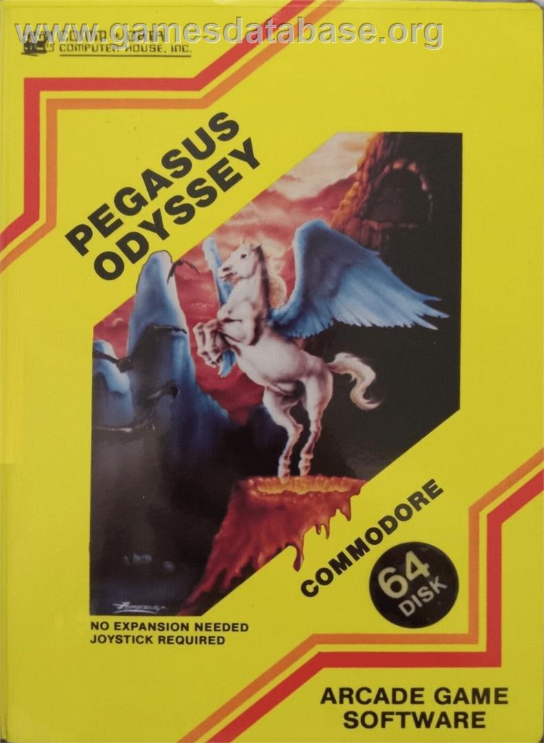 Pegasus Odyssey - Commodore 64 - Artwork - Box