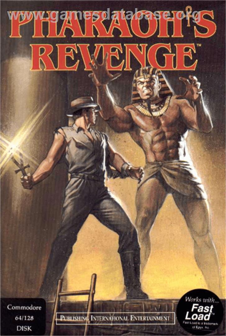 Pharaoh's Revenge - Commodore 64 - Artwork - Box