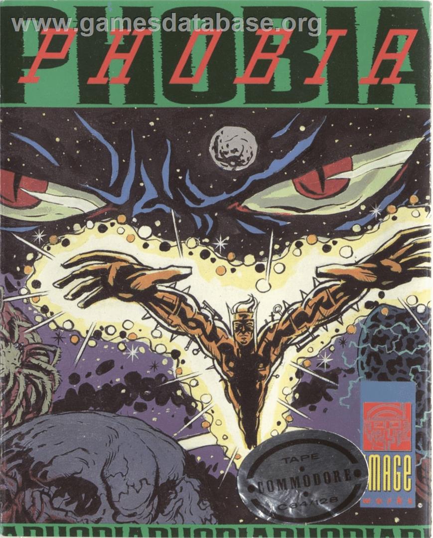 Phobia (Ahoy!) - Commodore 64 - Artwork - Box