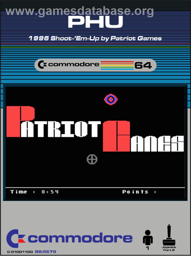 Phu - Commodore 64 - Artwork - Box