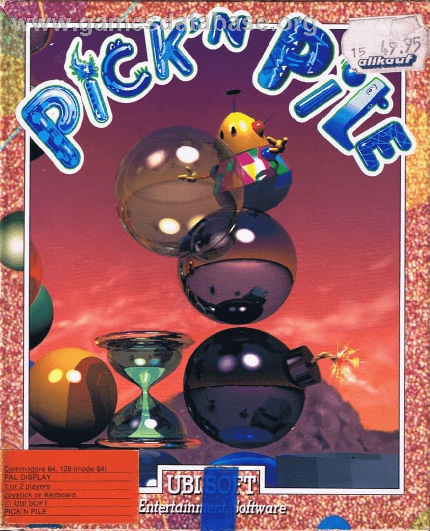 Pick'n Pile - Commodore 64 - Artwork - Box