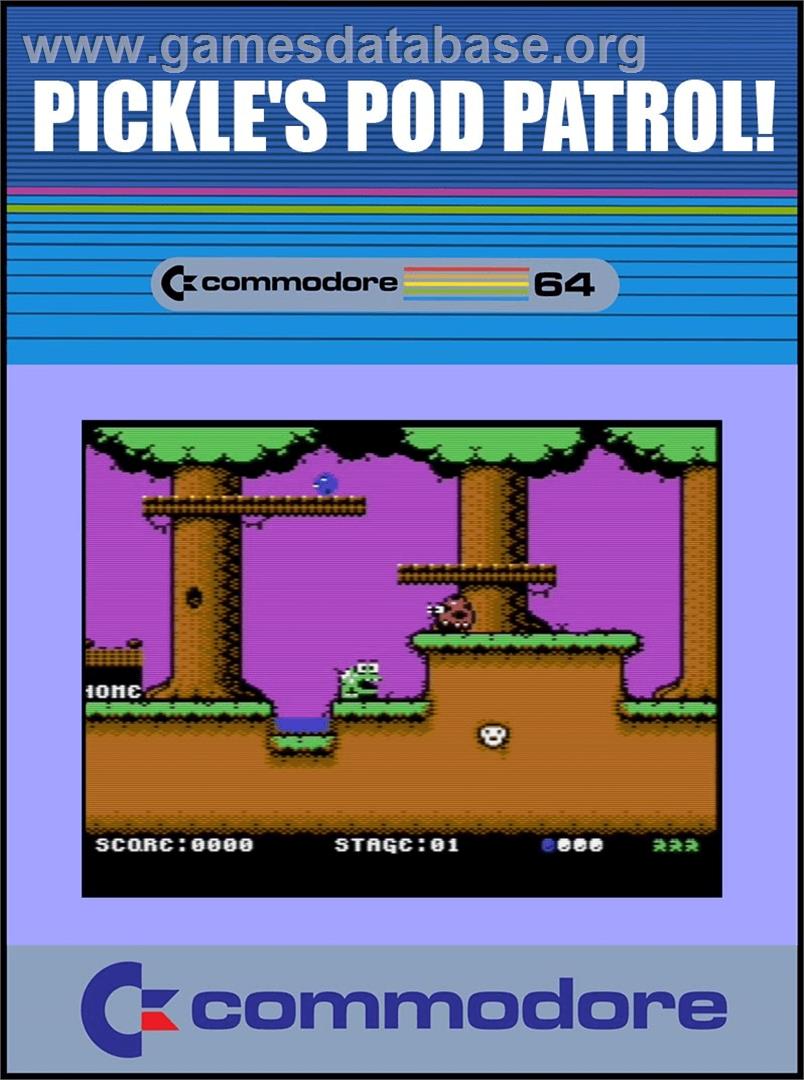 Pickle's Pod Patrol! - Commodore 64 - Artwork - Box