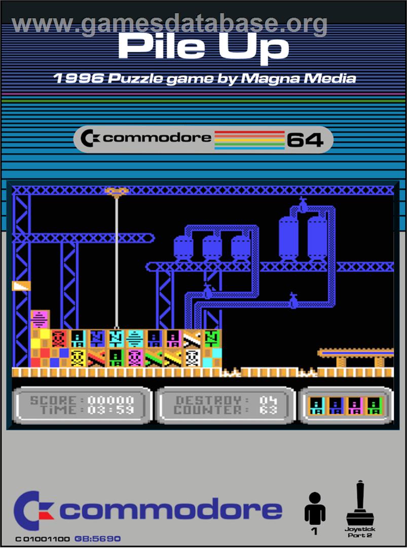 Pile Up - Commodore 64 - Artwork - Box