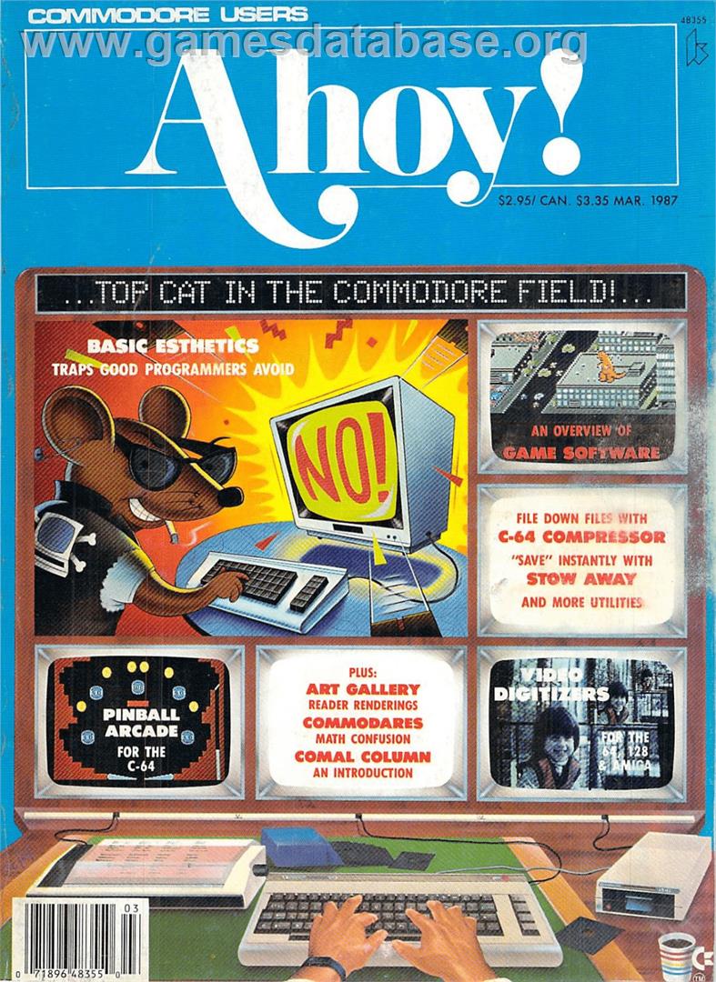 Pinball Arcade - Commodore 64 - Artwork - Box