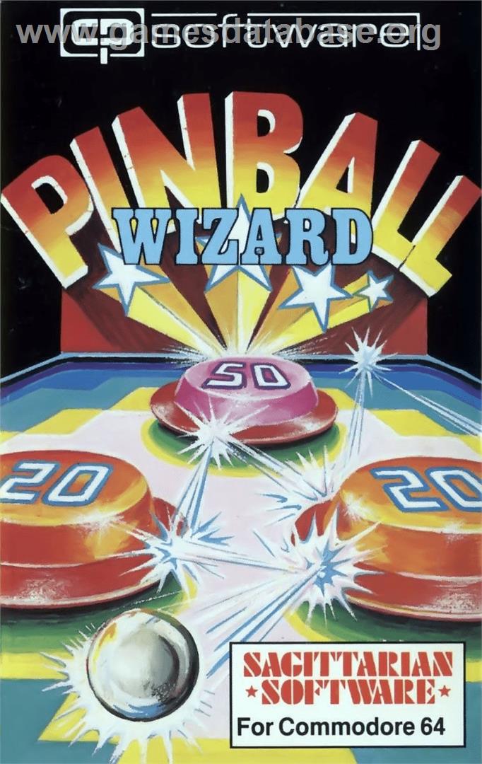 Pinball Wizard (CP Software) - Commodore 64 - Artwork - Box
