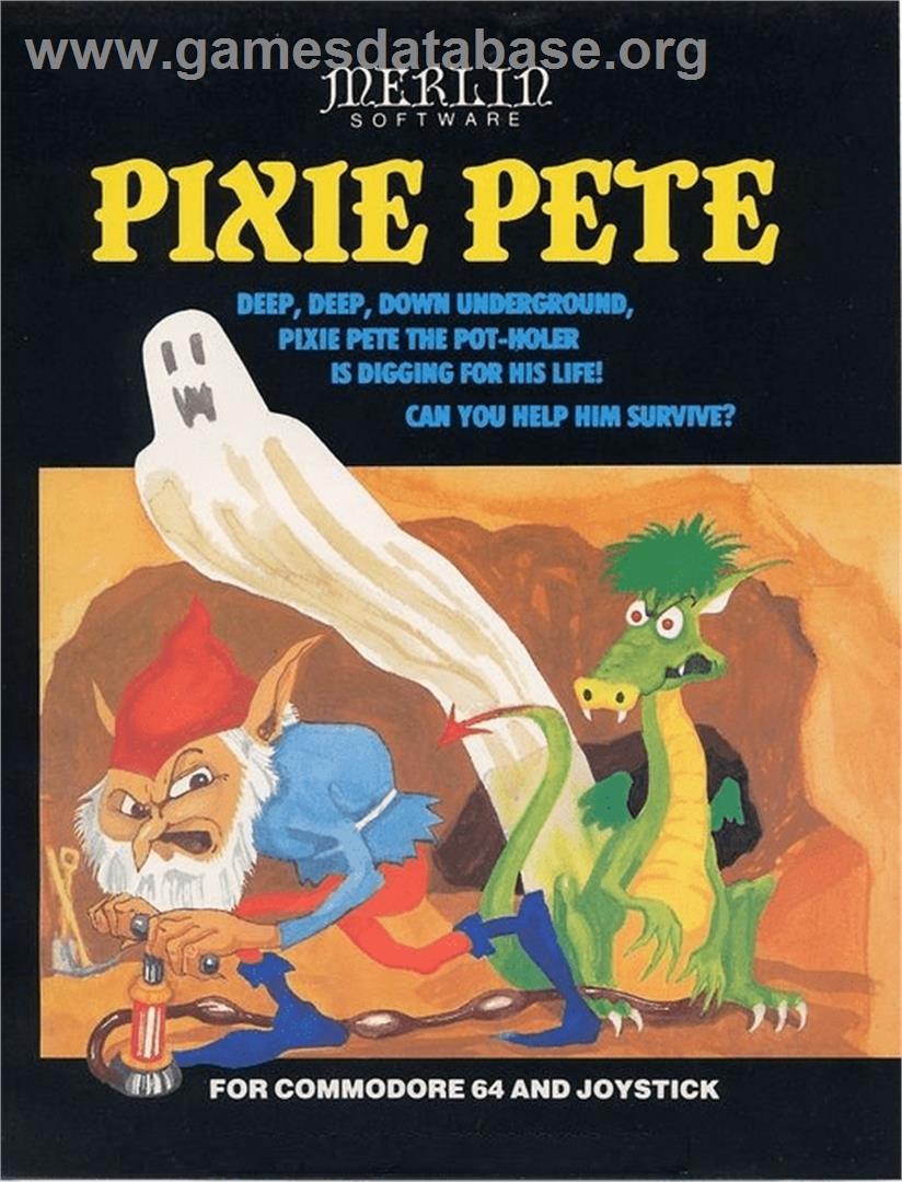 Pixie Pete - Commodore 64 - Artwork - Box