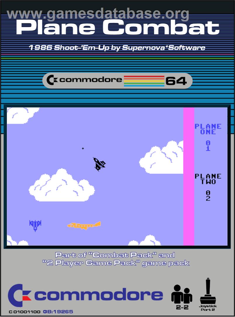 Plane Combat - Commodore 64 - Artwork - Box