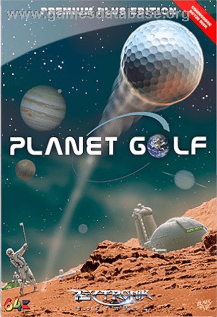 Planet Golf - Commodore 64 - Artwork - Box