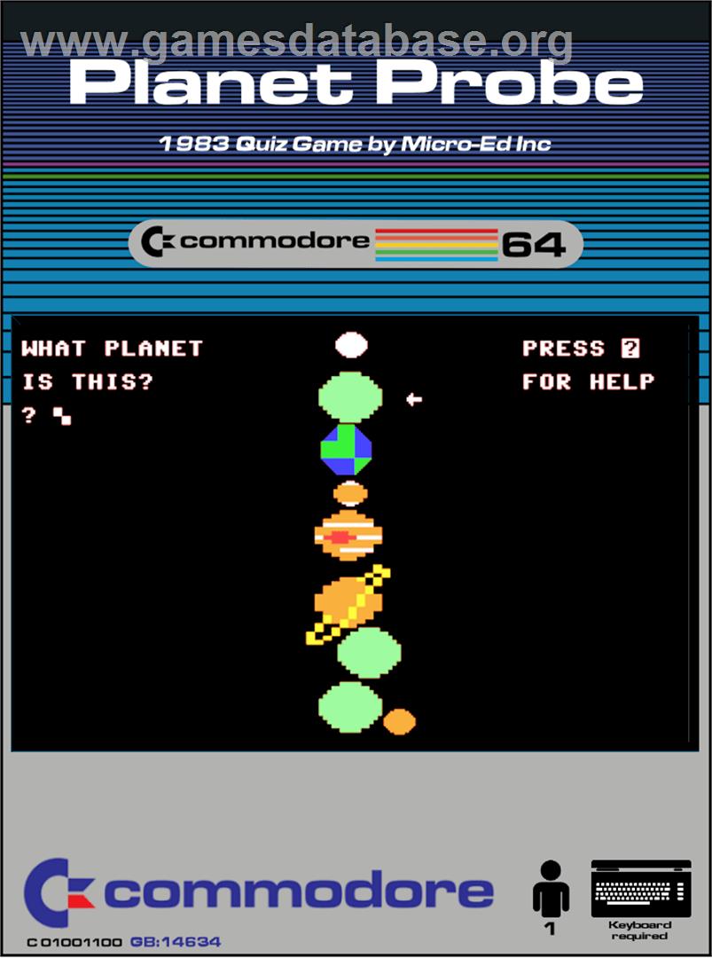 Planet Probe (Nestar Disk) - Commodore 64 - Artwork - Box