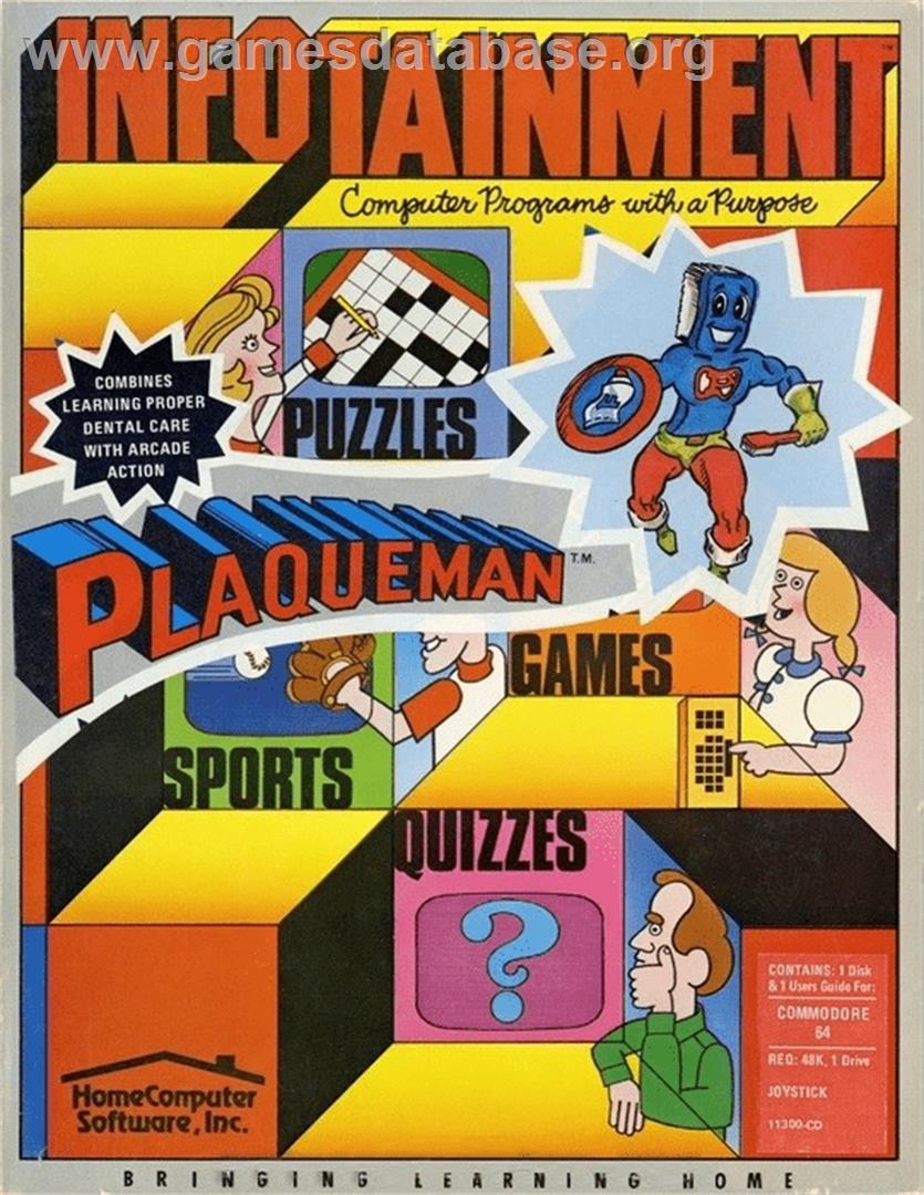 Plaque Man (BCI Software) - Commodore 64 - Artwork - Box