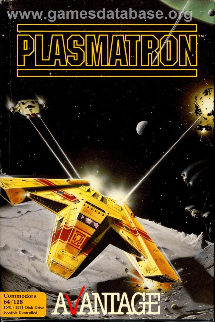 Plasmatron - Commodore 64 - Artwork - Box