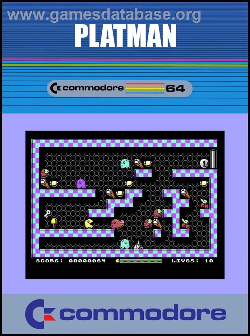 Platman - Commodore 64 - Artwork - Box