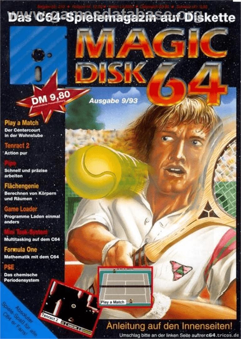 Play A Match - Commodore 64 - Artwork - Box