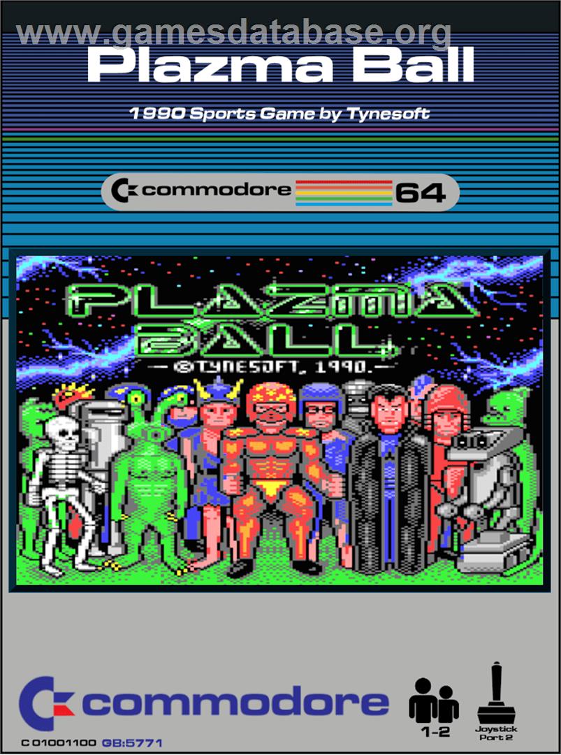 Plazma Ball - Commodore 64 - Artwork - Box