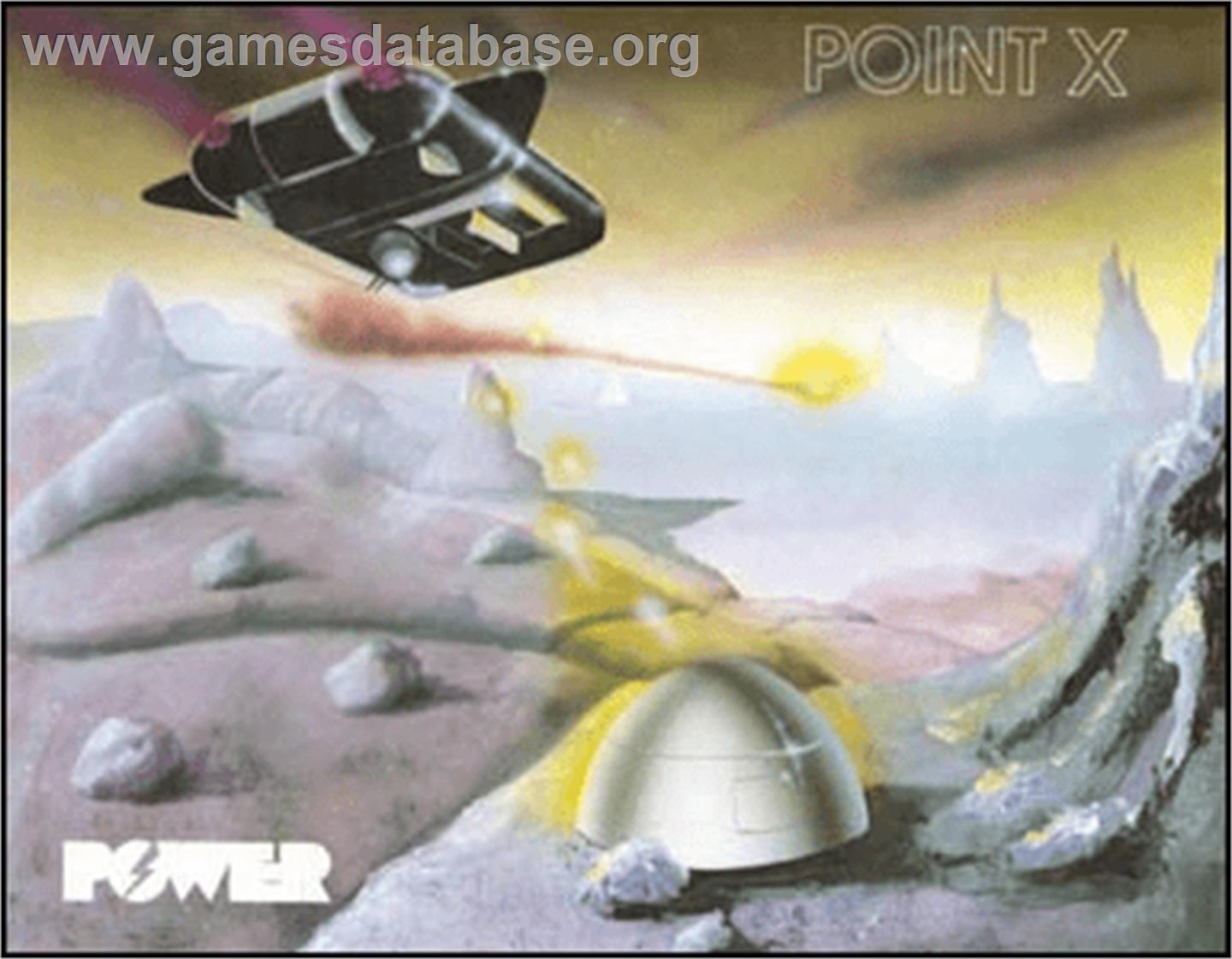 Point X - Commodore 64 - Artwork - Box