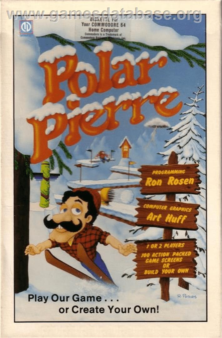 Polar Pierre - Commodore 64 - Artwork - Box
