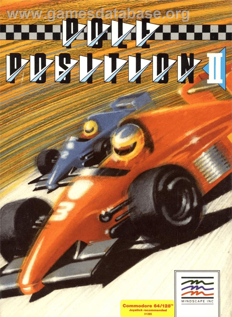 Pole Position 2 - Commodore 64 - Artwork - Box