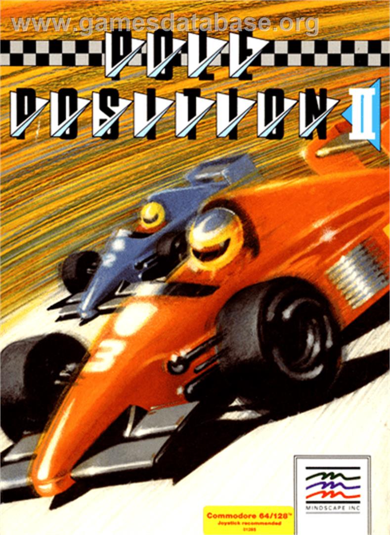 Pole Position II - Commodore 64 - Artwork - Box