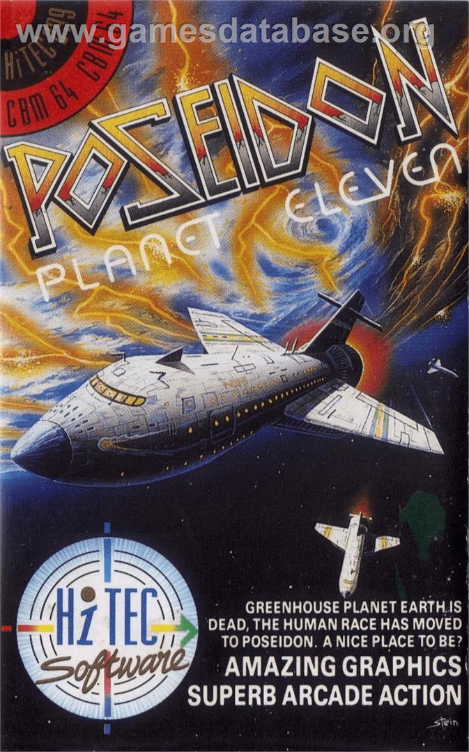 Poseidon - Planet Eleven - Commodore 64 - Artwork - Box