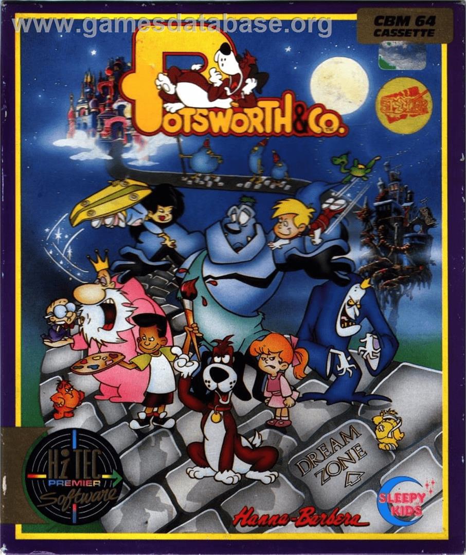 Potsworth And Co. - Commodore 64 - Artwork - Box