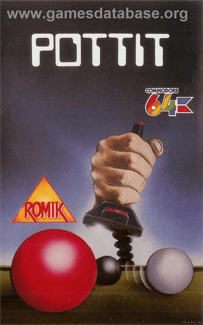 Pottit - Commodore 64 - Artwork - Box