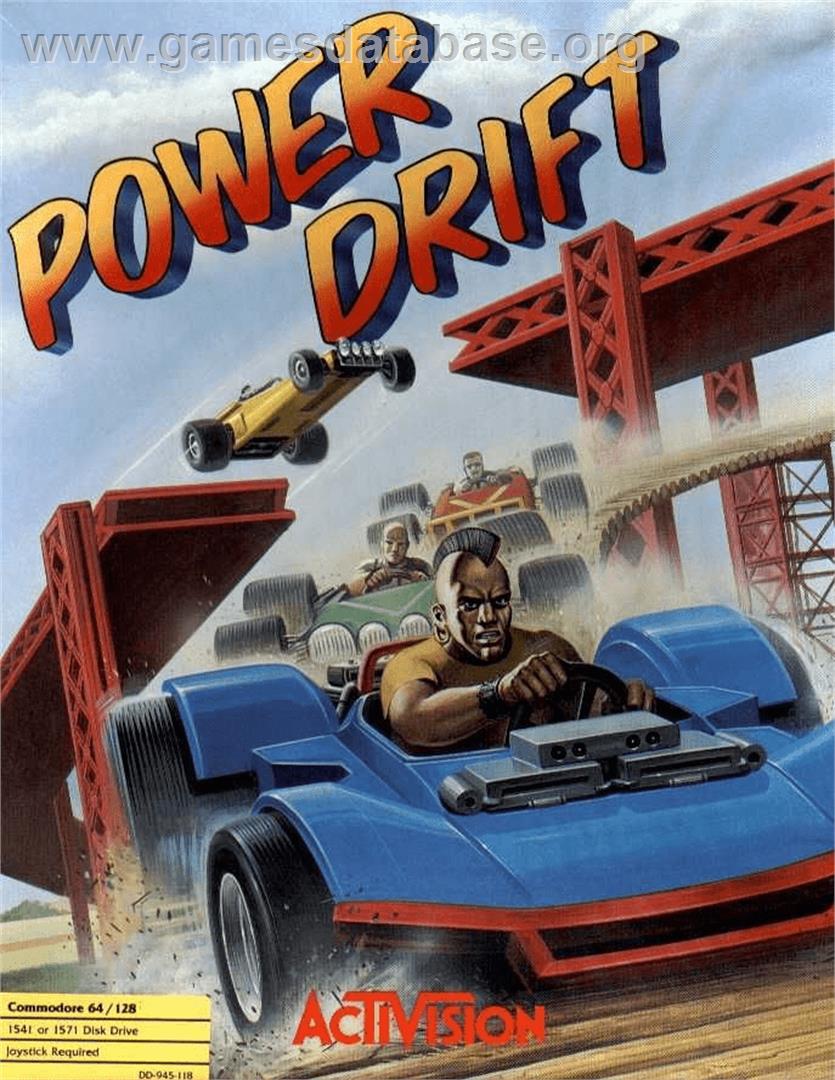 Power Drift - Commodore 64 - Artwork - Box