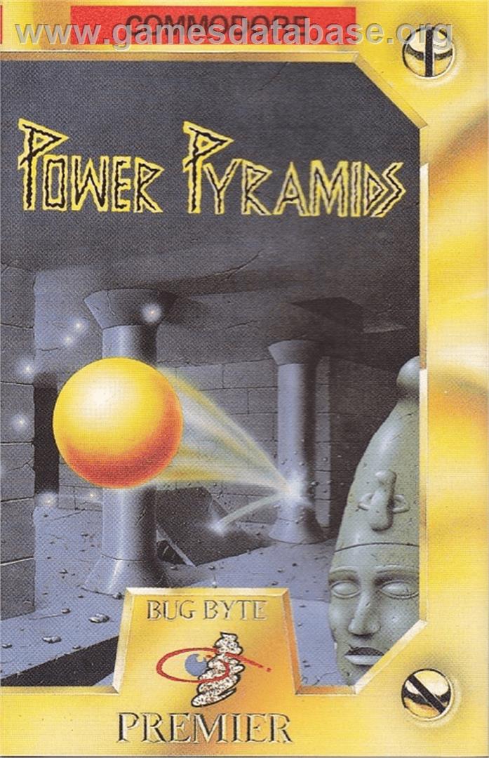 Power Pyramids - Commodore 64 - Artwork - Box