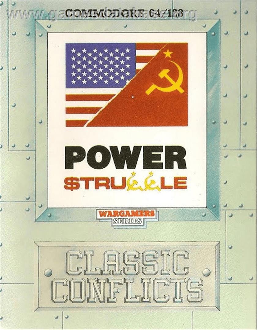 Power Struggle - Commodore 64 - Artwork - Box