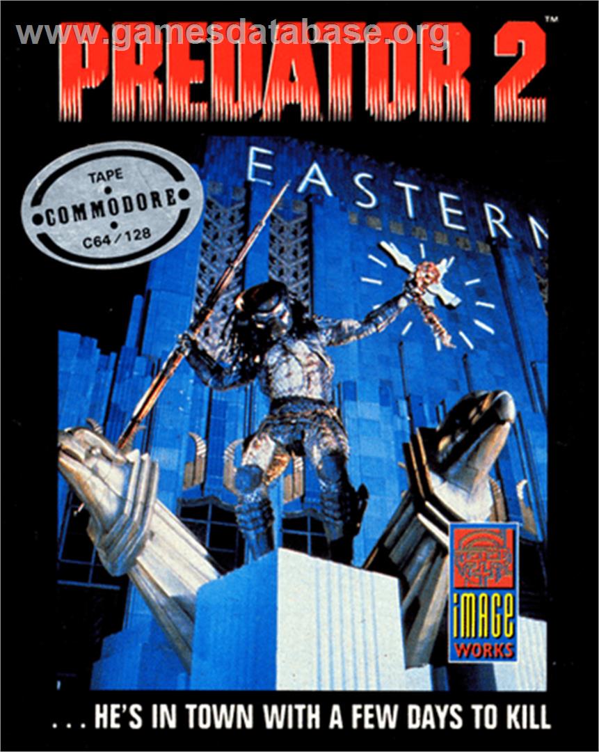 Predator 2 - Commodore 64 - Artwork - Box