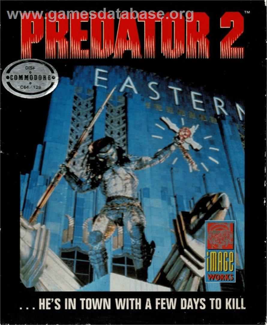 Predator 2 - Commodore 64 - Artwork - Box