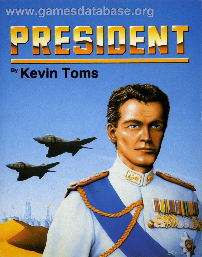 President - Commodore 64 - Artwork - Box