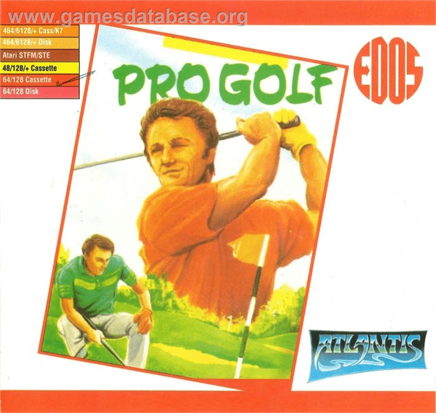 Pro Golf (BCI Software) - Commodore 64 - Artwork - Box