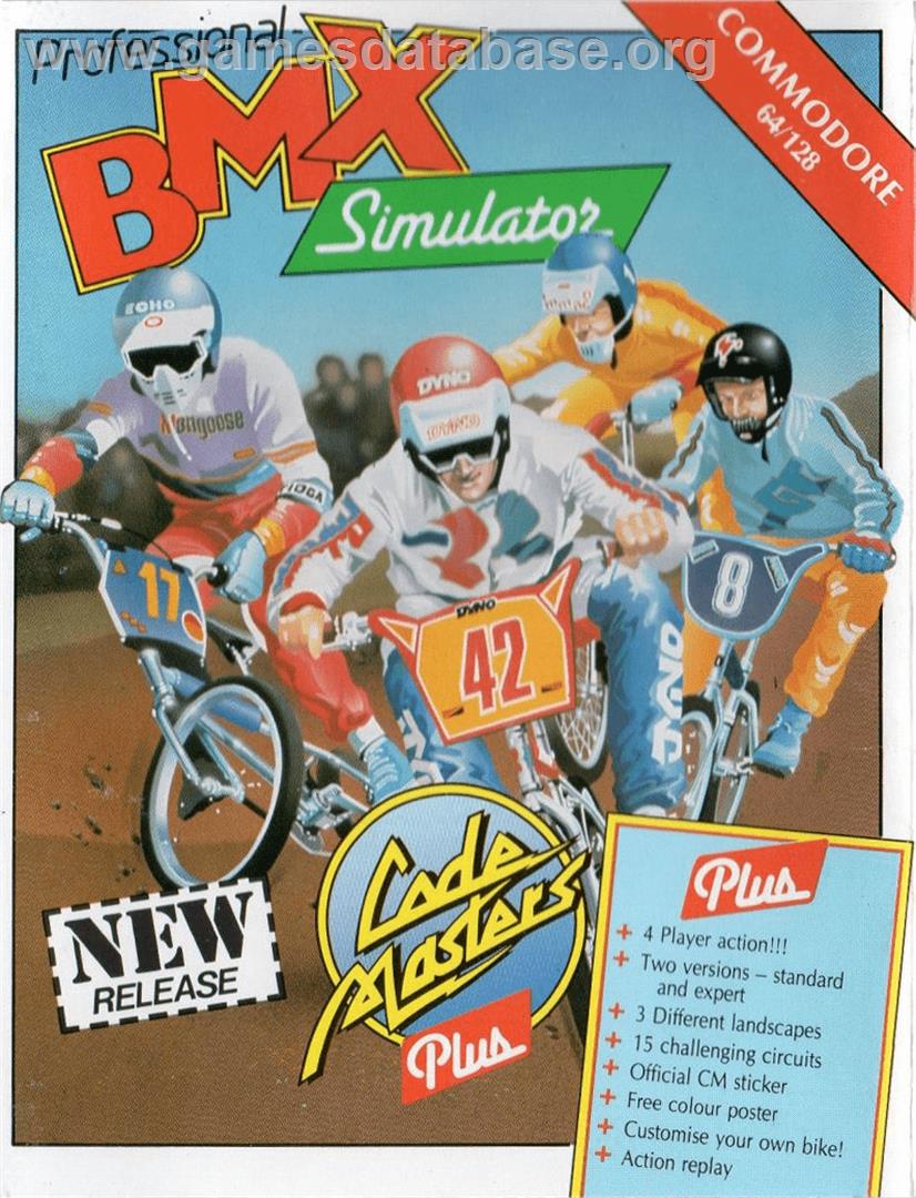 Professional BMX Simulator - Commodore 64 - Artwork - Box