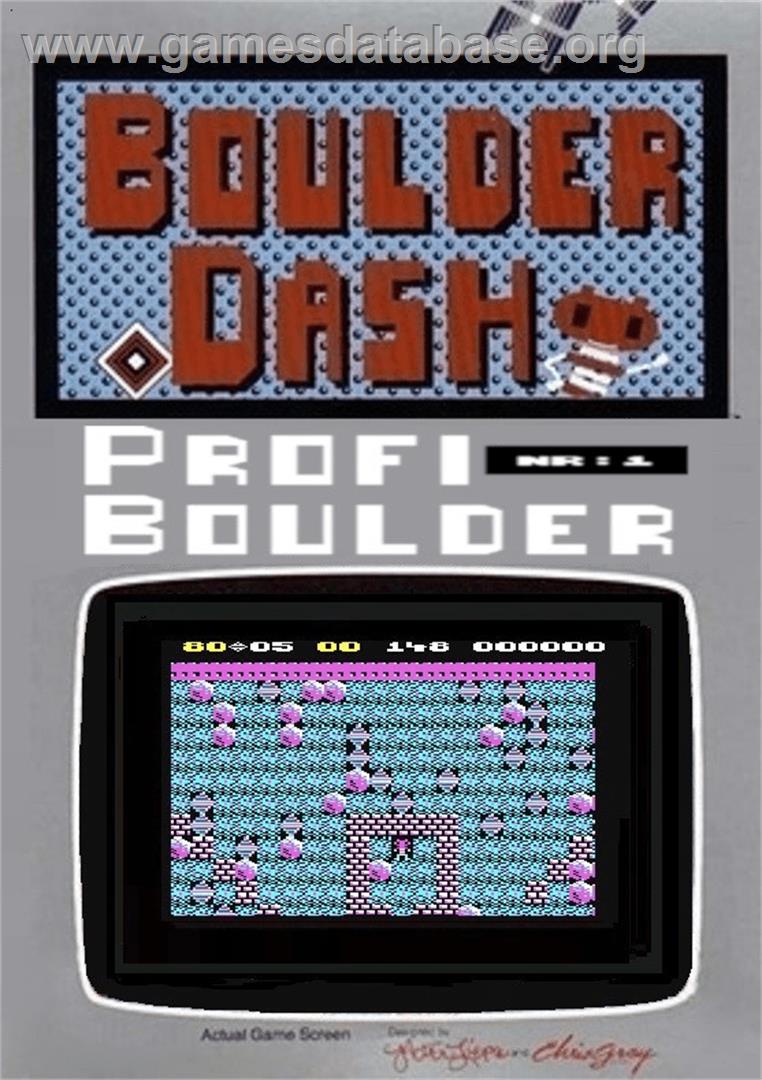 Profi Boulder 001 - Commodore 64 - Artwork - Box