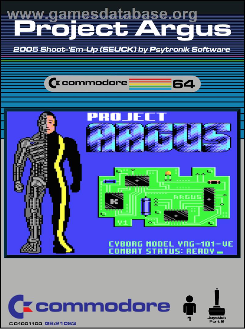 Project Argus - Commodore 64 - Artwork - Box