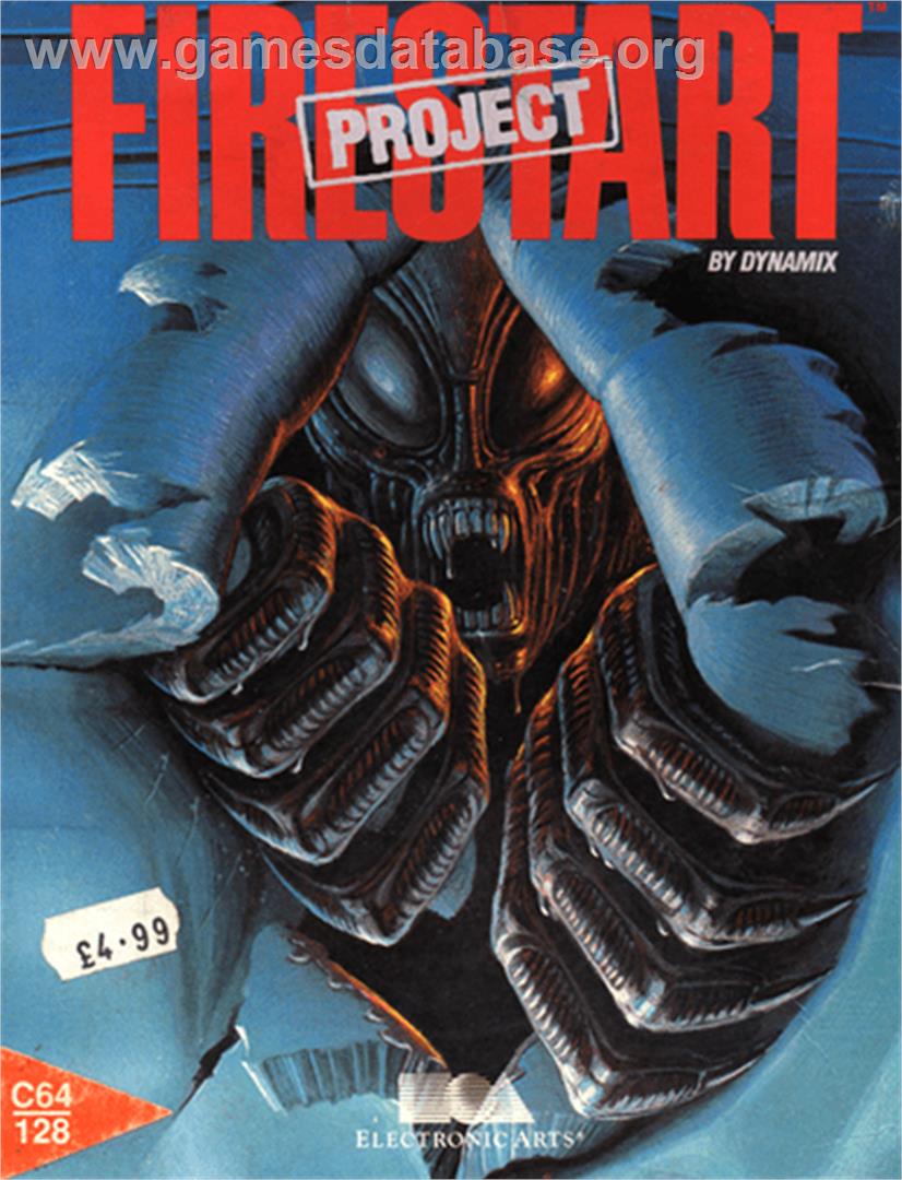 Project Firestart - Commodore 64 - Artwork - Box