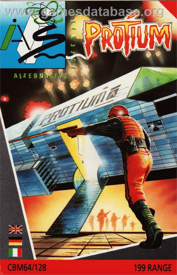 Protium - Commodore 64 - Artwork - Box