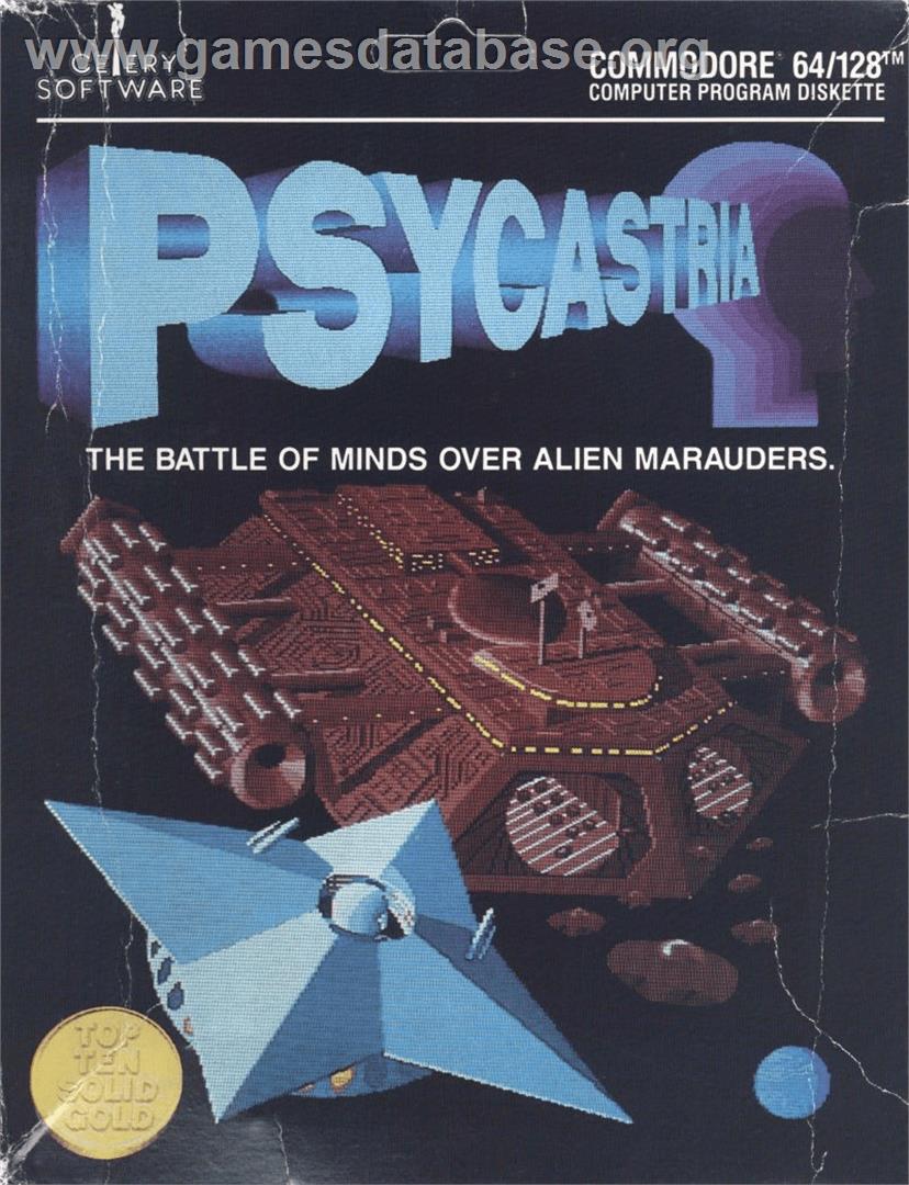 Psycastria - Commodore 64 - Artwork - Box