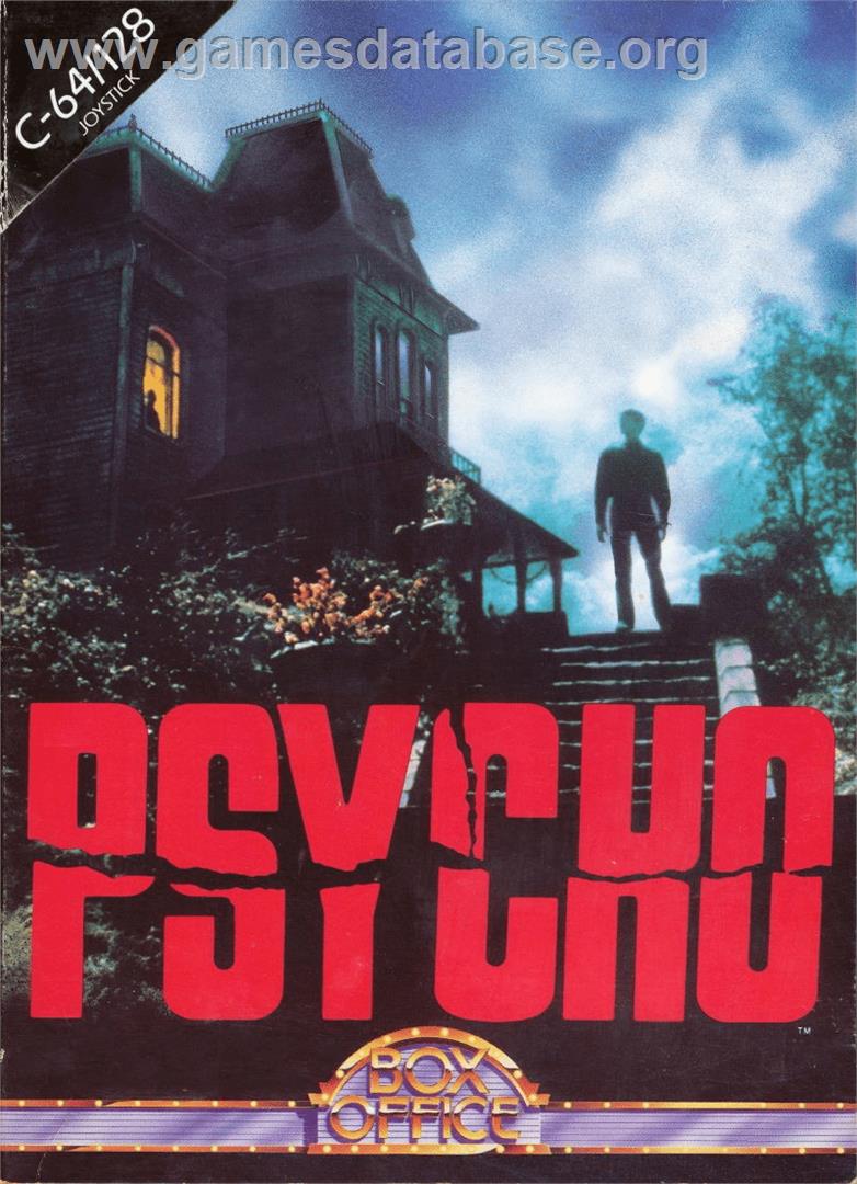 Psycho - Commodore 64 - Artwork - Box