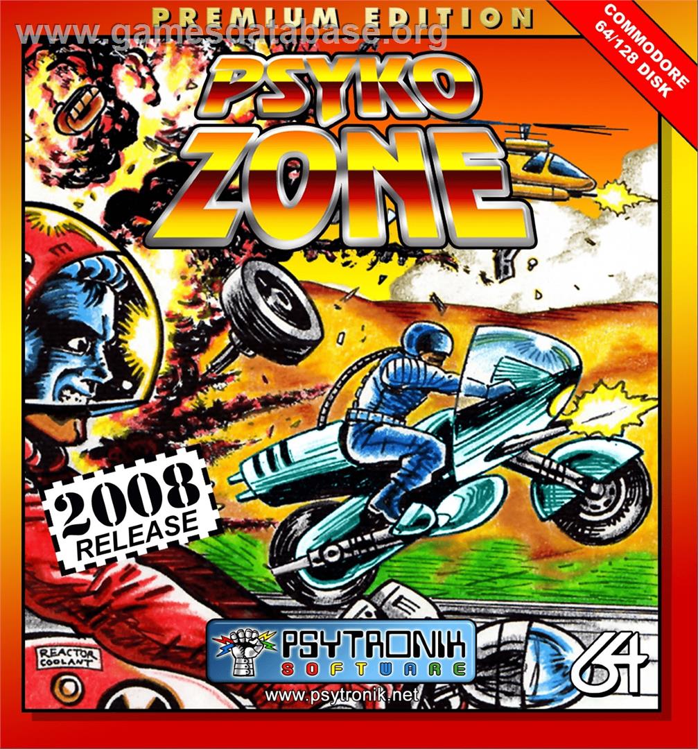 Psykozone - Commodore 64 - Artwork - Box