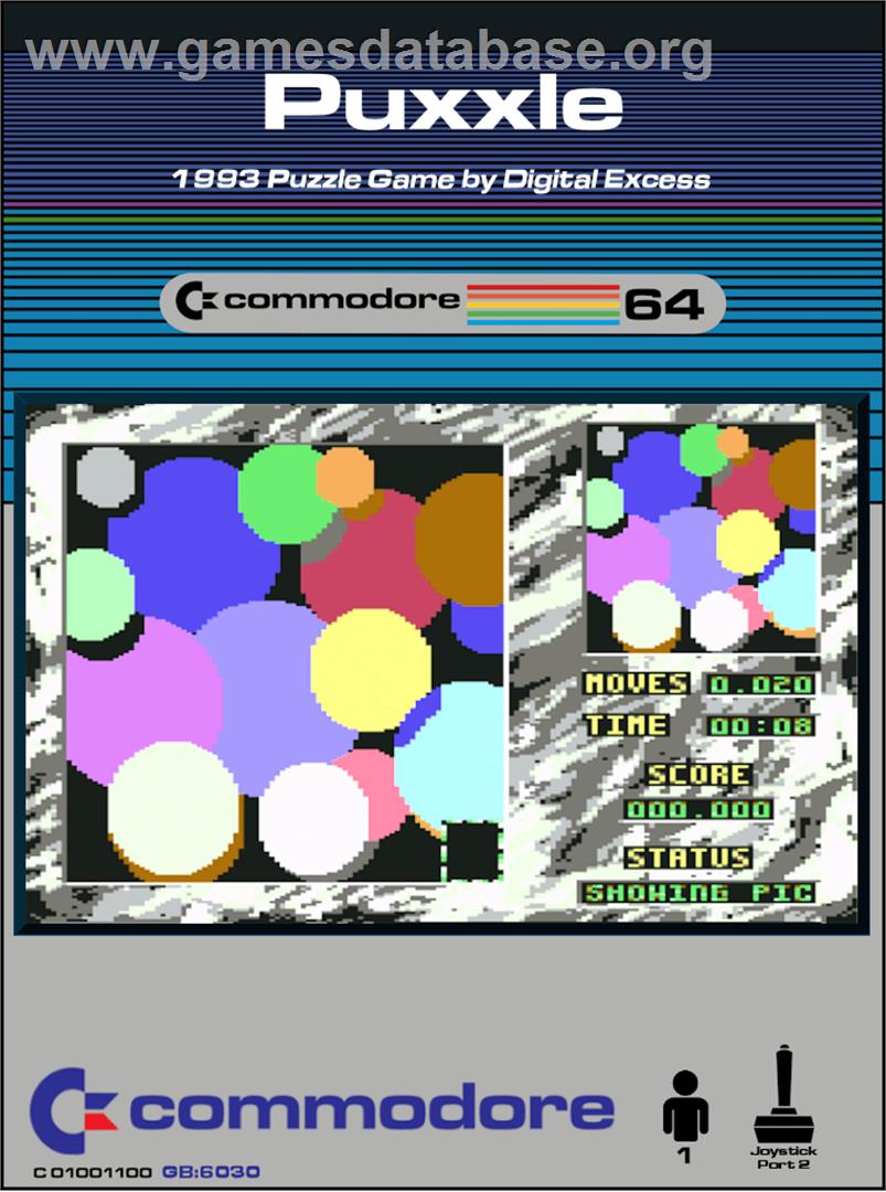 Puxxle - Commodore 64 - Artwork - Box