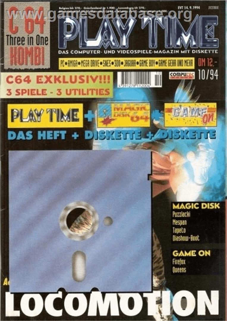 Puzzlacki - Commodore 64 - Artwork - Box