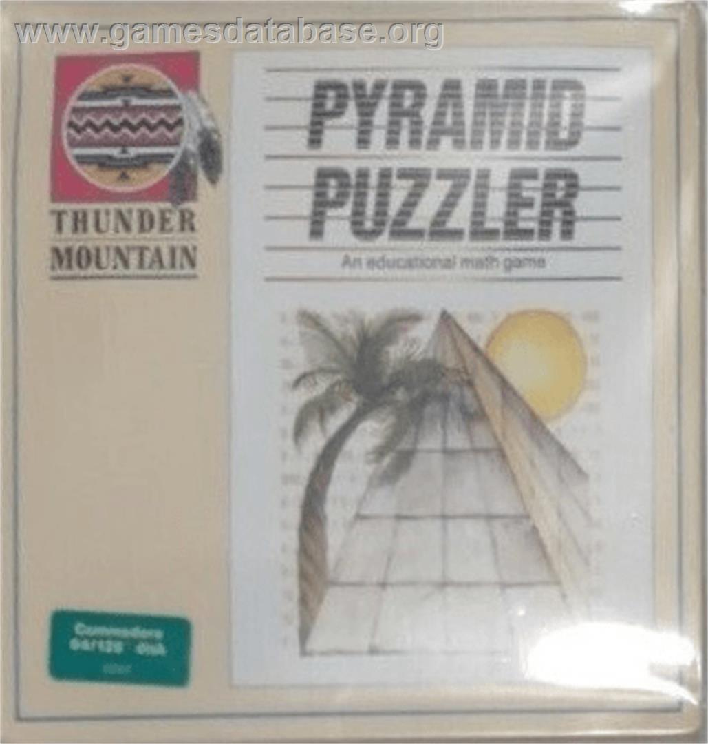 Pyramid Puzzler - Commodore 64 - Artwork - Box