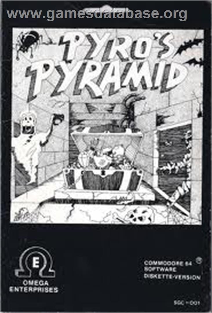 Pyro's Pyramid - Commodore 64 - Artwork - Box