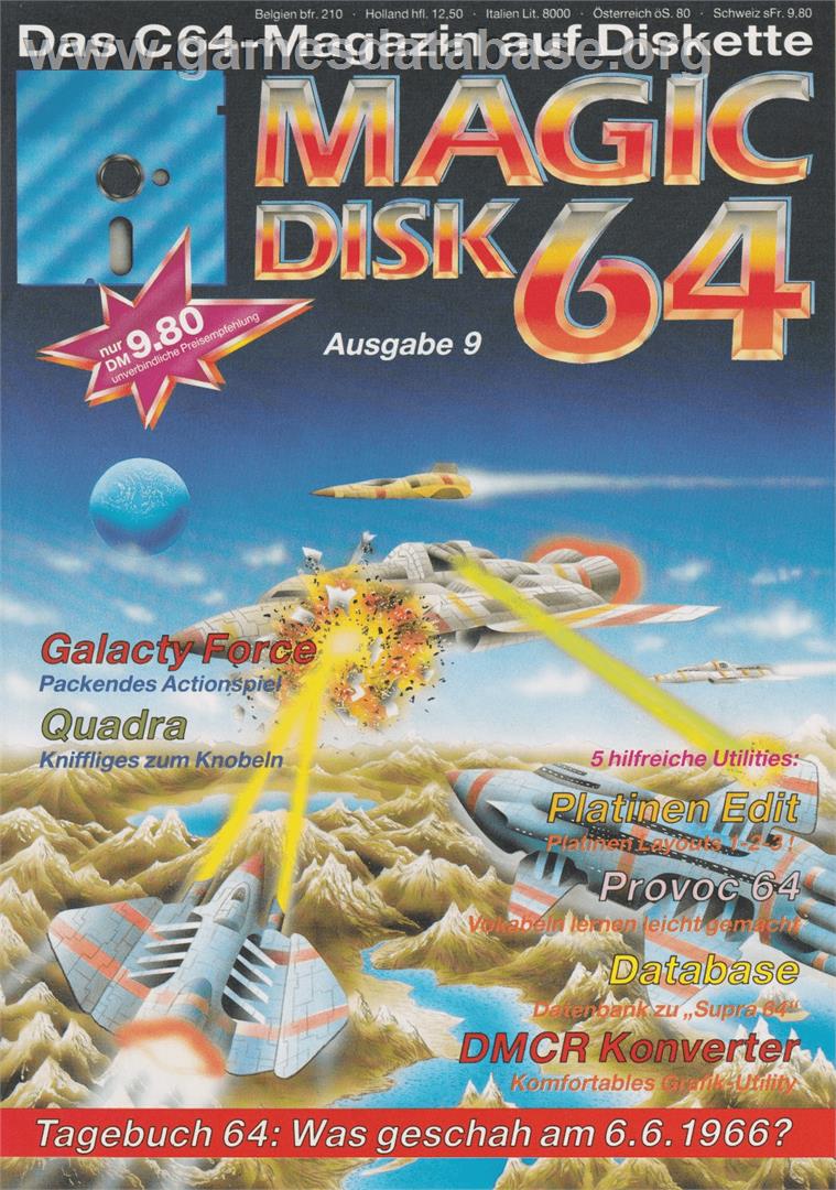 Quadra - Commodore 64 - Artwork - Box