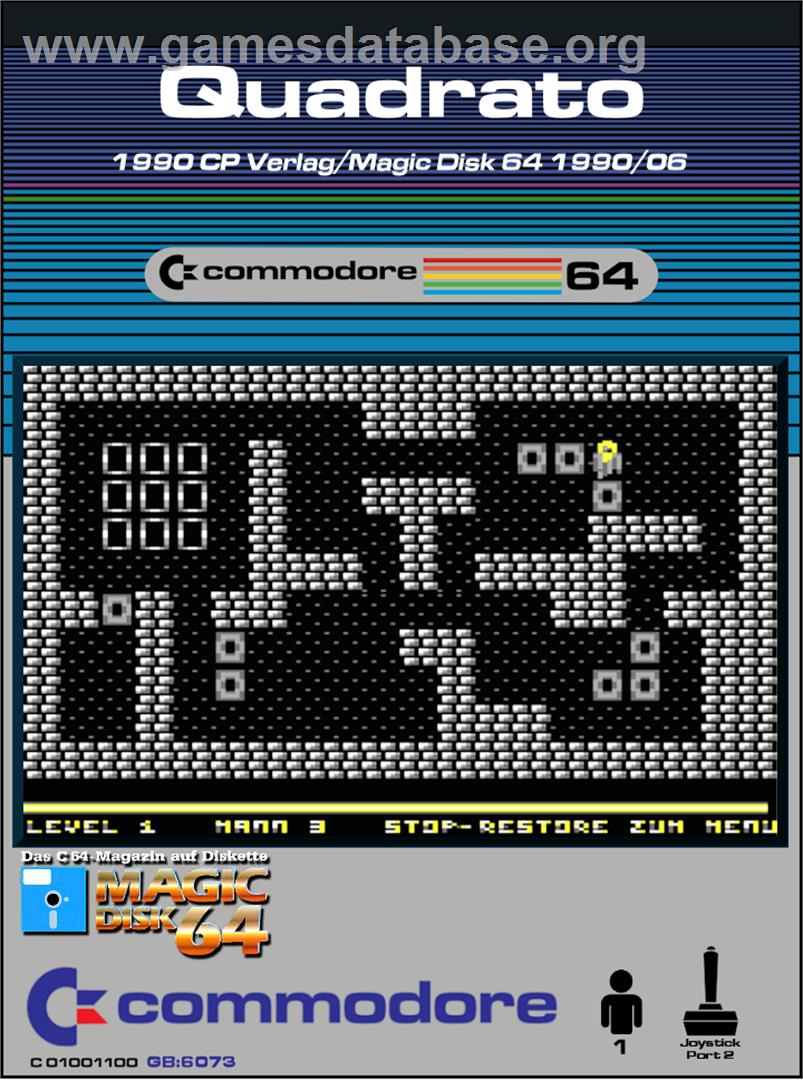 Quadrato - Commodore 64 - Artwork - Box