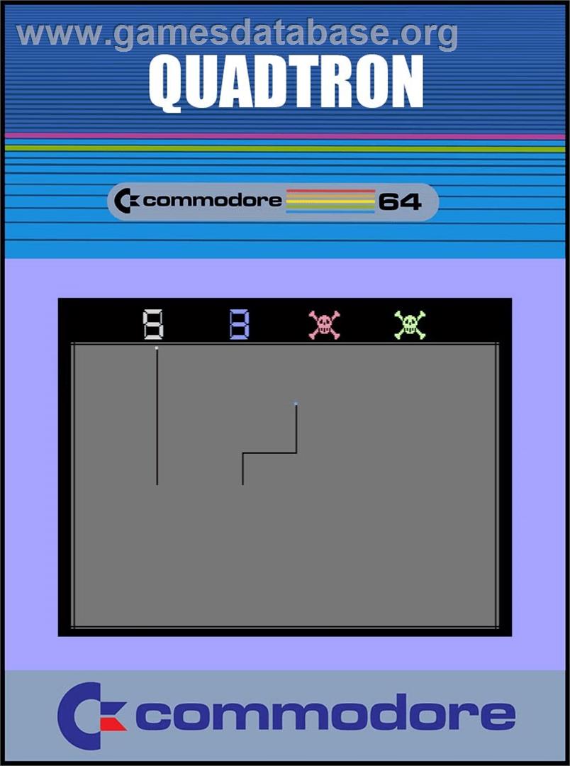 Quadtron - Commodore 64 - Artwork - Box