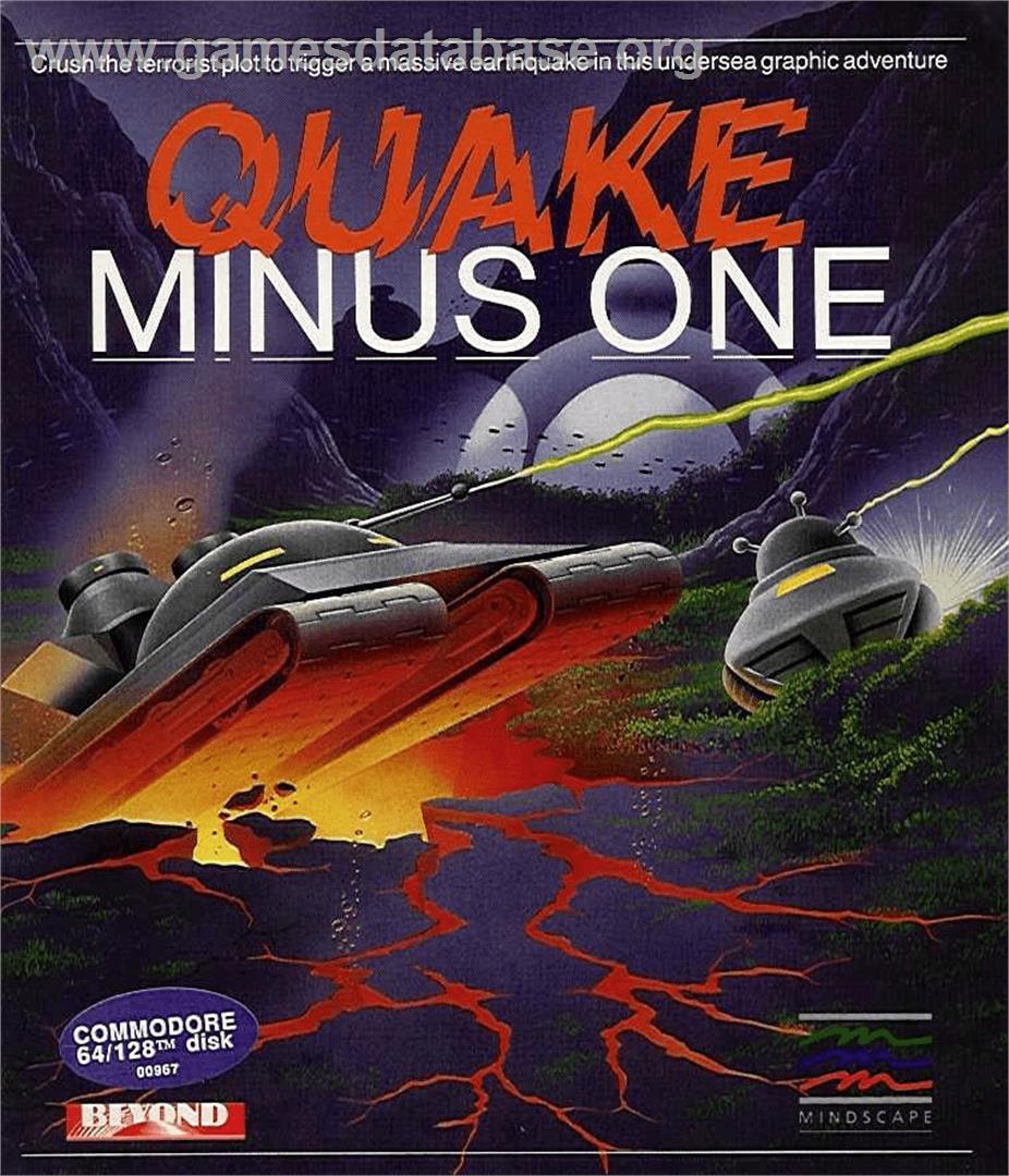 Quake Minus One - Commodore 64 - Artwork - Box