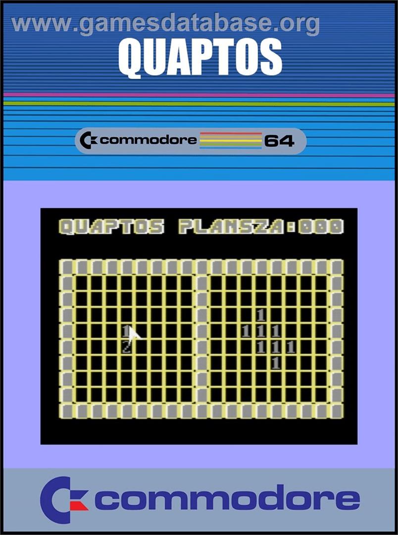Quaptos - Commodore 64 - Artwork - Box
